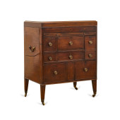 19TH C. GEORGE III MAHOGANY BE