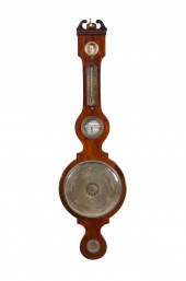 19TH C. GEORGE III MAHOGANY BA