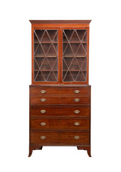 19TH C. GEORGE III STYLE MAHOG