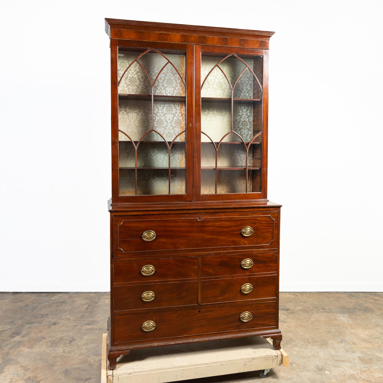 19TH C. GEORGE III-STYLE MAHOGANY