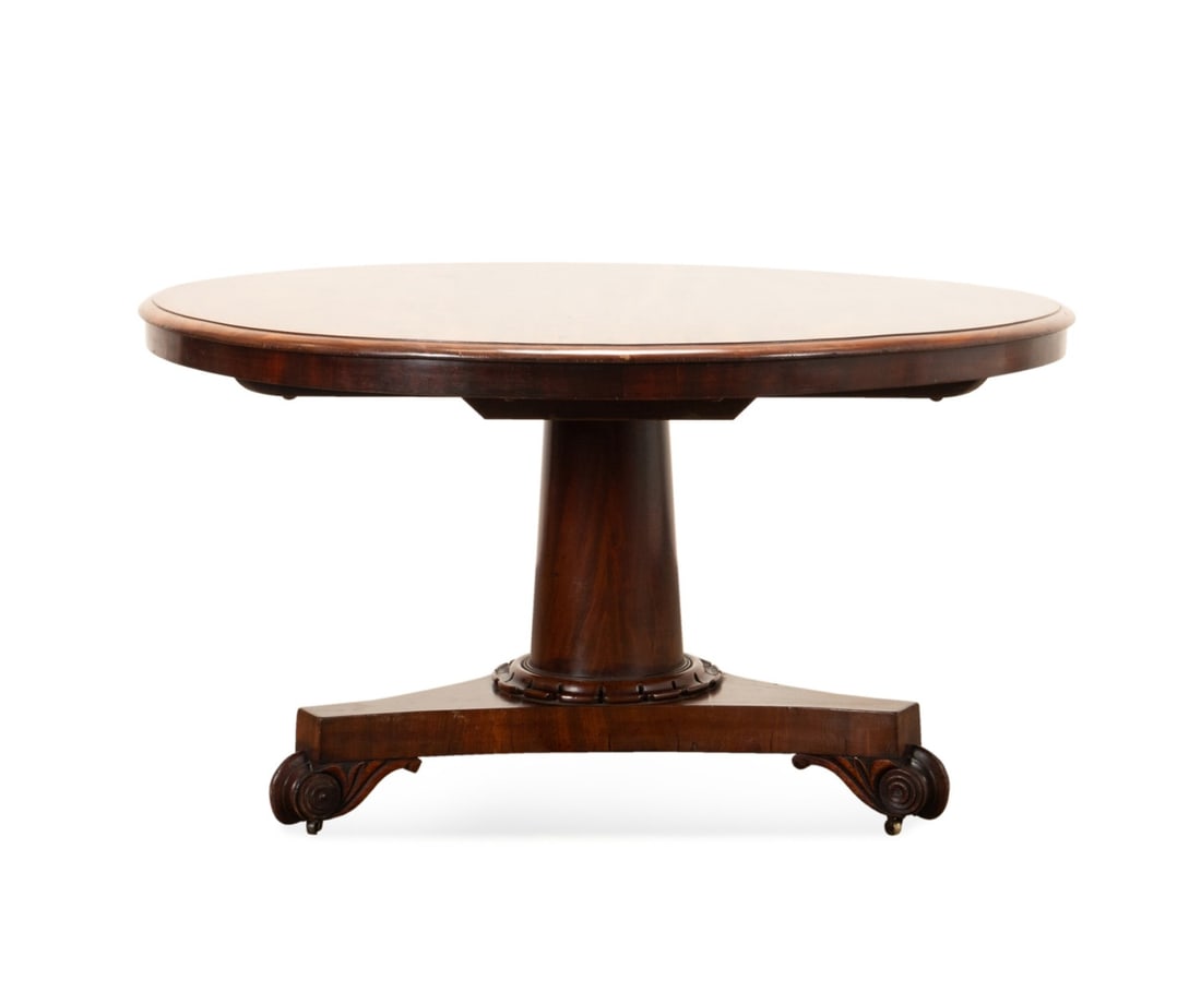 19TH C. GEORGE IV MAHOGANY