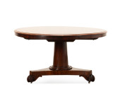 19TH C. GEORGE IV MAHOGANY BRE