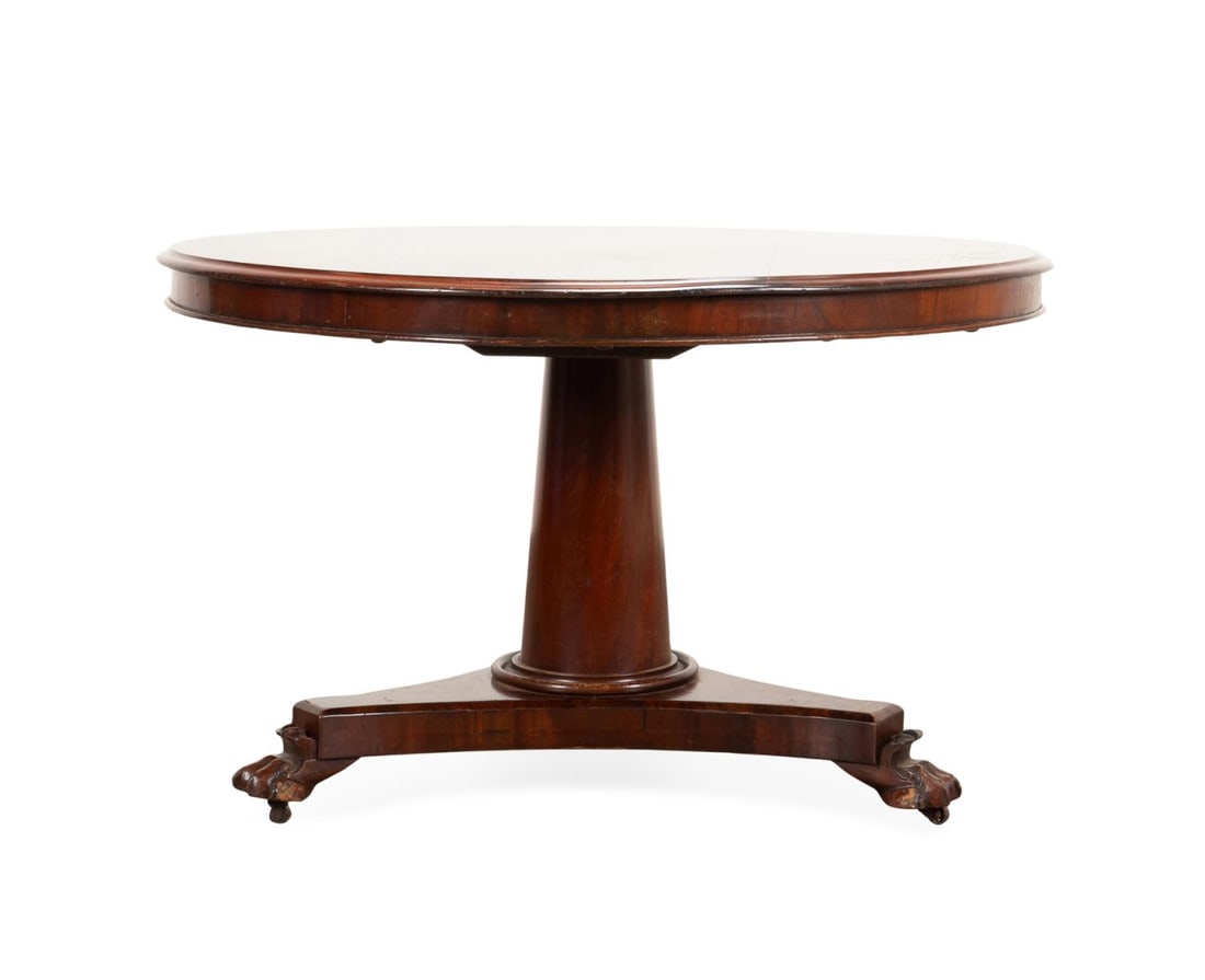 19TH C. GEORGE IV STYLE MAHOGANY