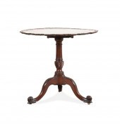 19TH C. GEORGIAN MAHOGANY PIE