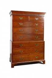 19TH C. GEORGIAN STYLE SEVEN-D