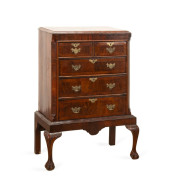 19TH C. GEORGIAN STYLE WALNUT