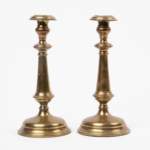 19TH C. GERMAN CANDLE HOLDERS