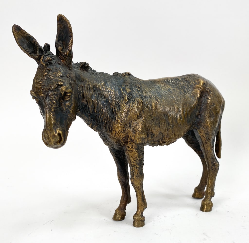 19TH C. GESCHUTZT VIENNA BRONZE