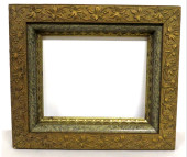 19TH C. GILT DECORATED LEAF &