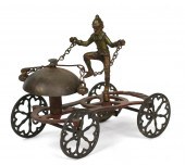 19TH C. GONG BELL MFG. C/I TOY