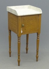 19th c. grain painted and faux