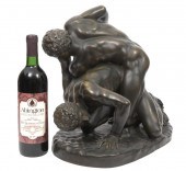 19TH C. GRAND TOUR BRONZE 'THE
