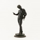 19TH C. GRAND TOUR BRONZE FIGU