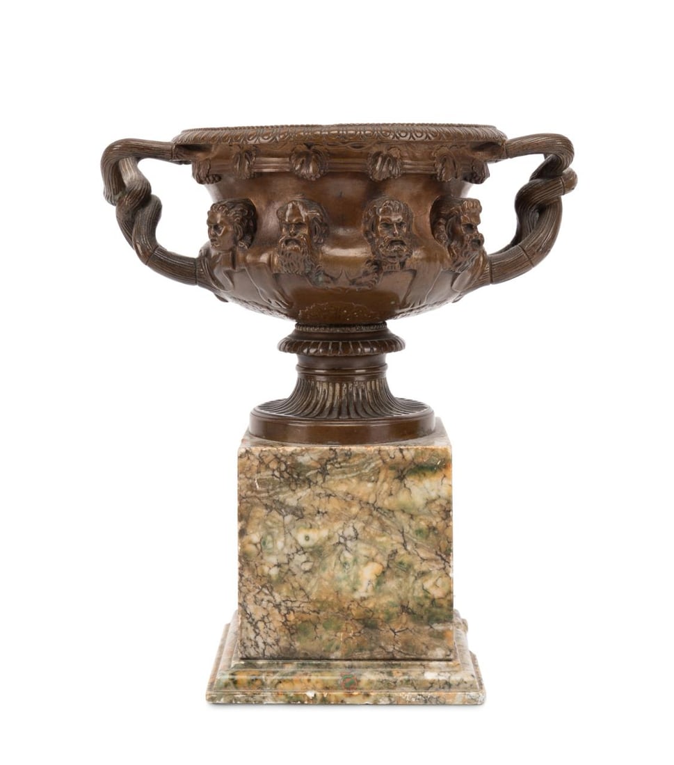 19TH C. GRAND TOUR WARWICK VASE