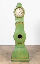 19TH C. GREEN PAINTED SWEDISH