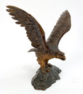 19TH C. GUSCHUTZT VIENNA BRONZ