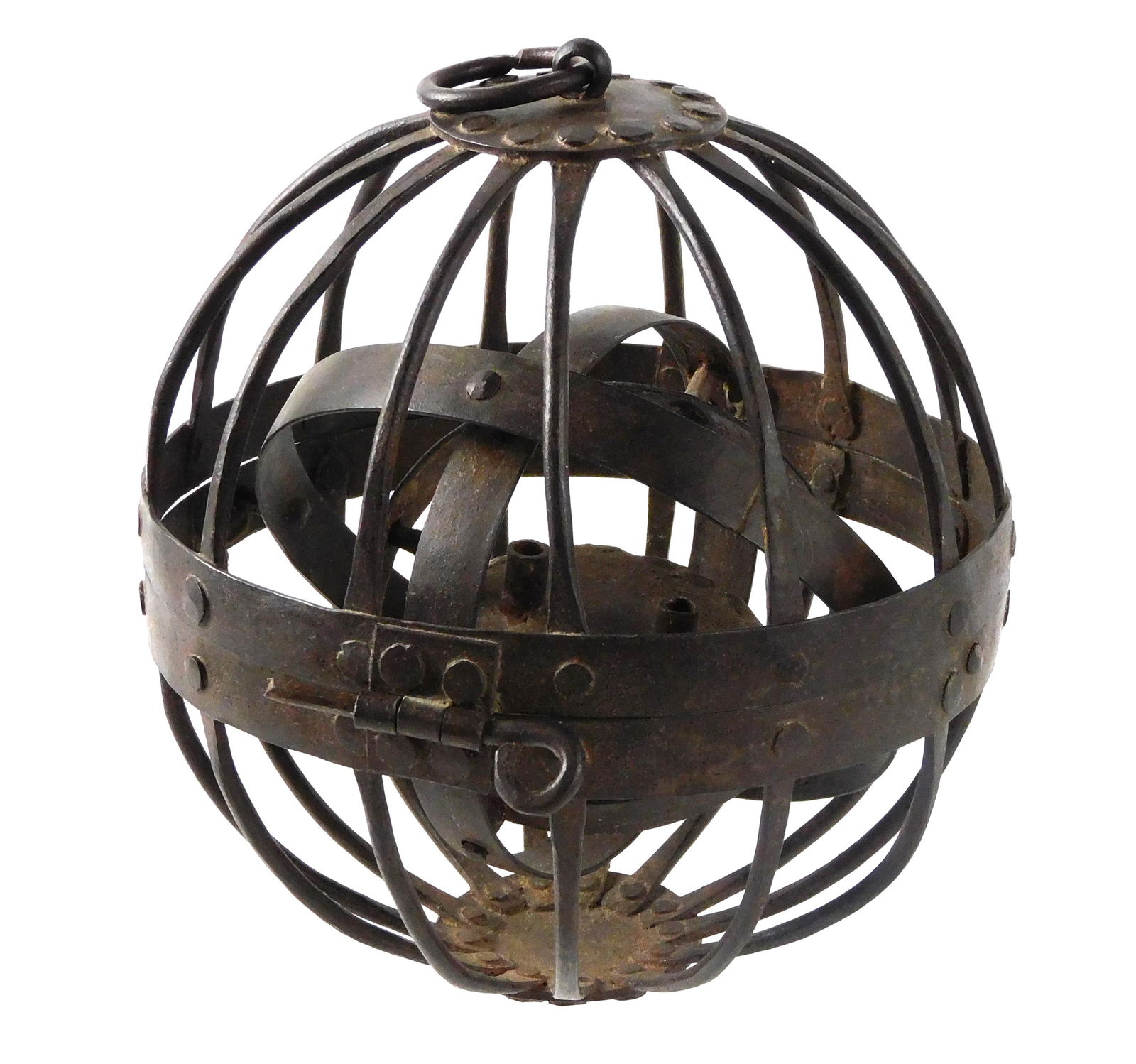 19TH C. GYROSCOPIC TRIPLE
