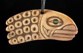 19TH C. HAIDA TLINGIT IVORY PE