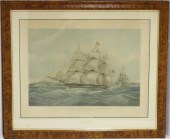 19TH C HAND COLORED ENGRAVING