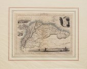 19TH C. HAND-COLORED ETCHING O