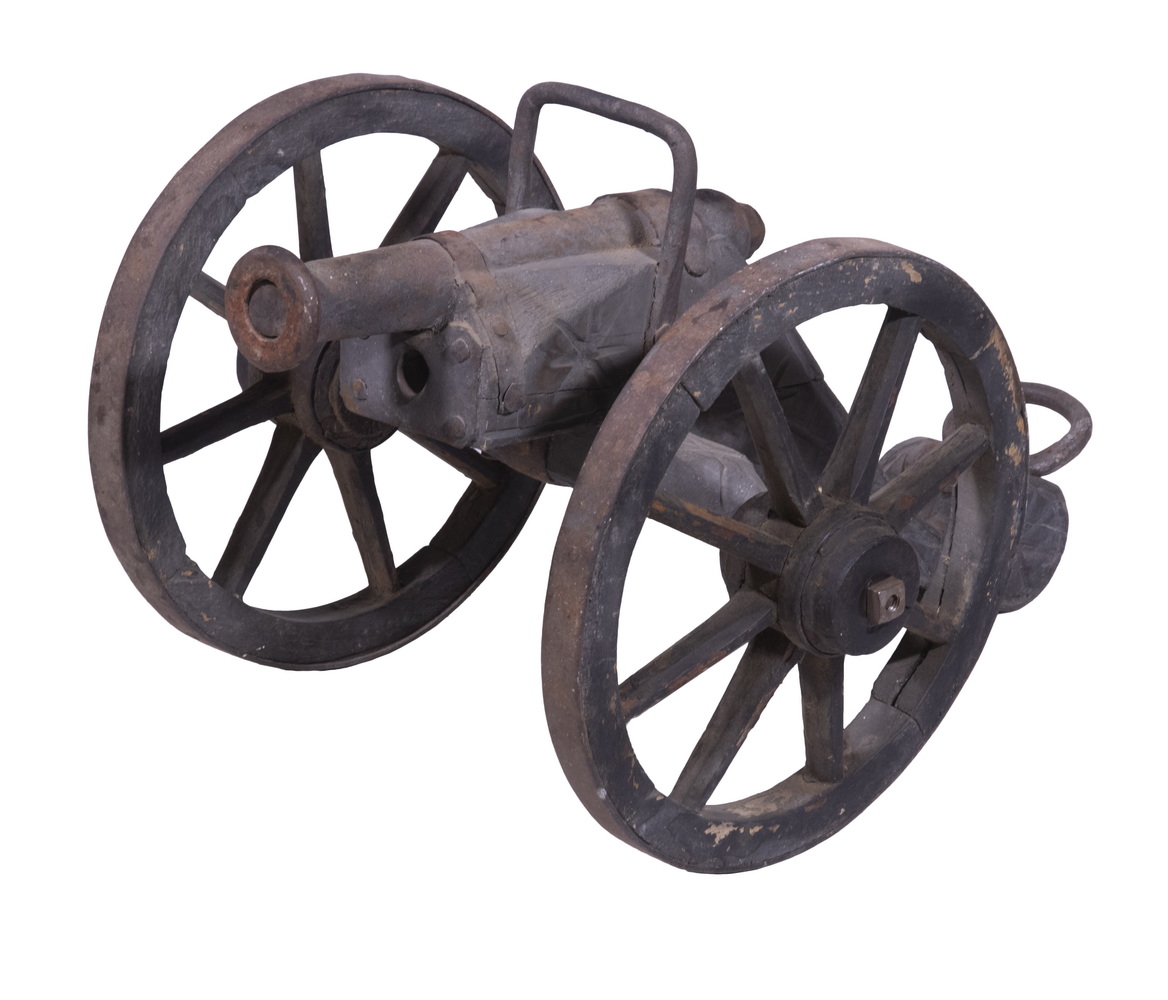 19TH C. HANDMADE FIELD CANNON