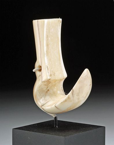 19TH C. HAWAIIAN WALRUS IVORY