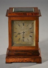 19TH C. HAWLEY BRACKET CLOCK19