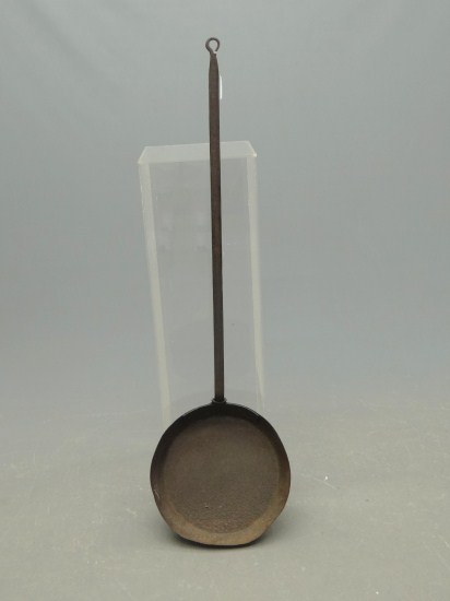 19th c. hearth pan. 53'' Ht.