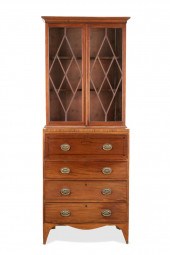 19TH C. HEPPLEWHITE MAHOGANY B