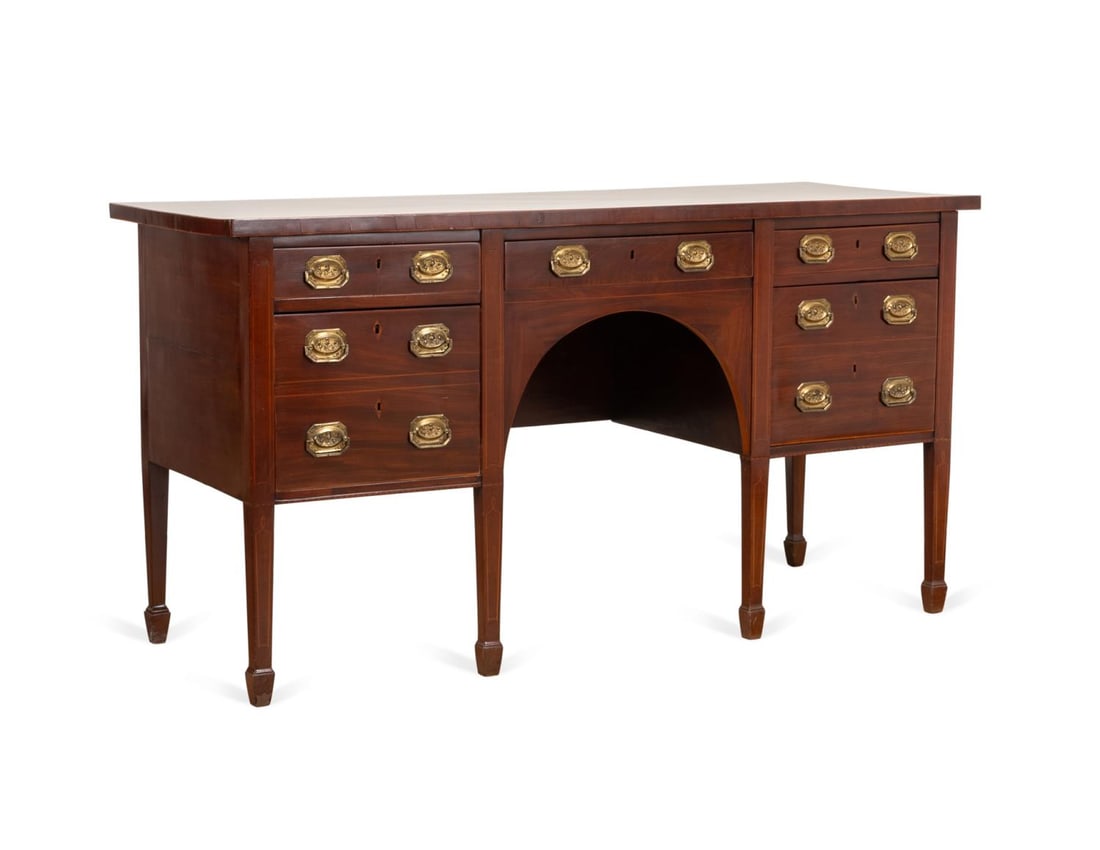 19TH C. HEPPLEWHITE MAHOGANY