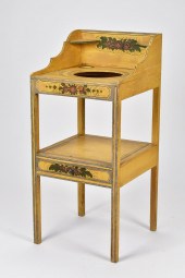 19TH C. HEPPLEWHITE POLYCHROME