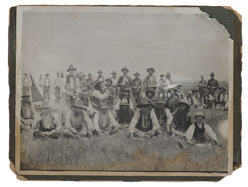 19TH C. INDIAN POLICE CODY,