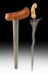 19TH C. INDONESIAN KRIS W/ REP
