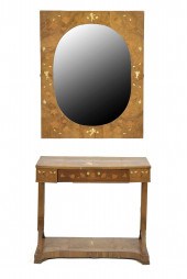19TH C. INLAID ITALIAN CONSOLE