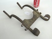 19th c. iron bootscraper. 16''