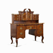 19TH C. ITALIAN BURLWOOD WRITI