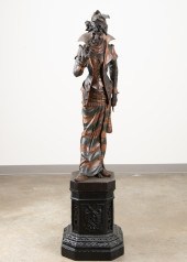 19TH C. ITALIAN SATYR FIGURE A