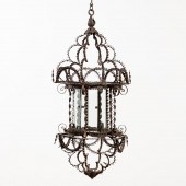 19TH C. ITALIAN SCROLLED WROUG