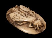 19TH C. JAPANESE ANTLER NETSUK