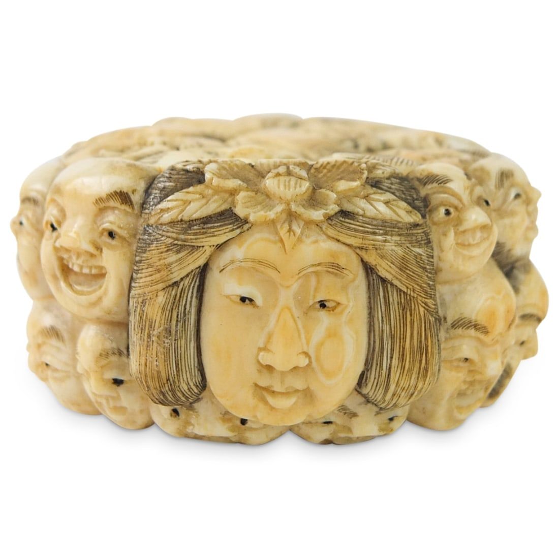 19TH C. JAPANESE FINELY CARVED