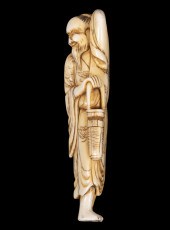 19TH C. JAPANESE IVORY NETSUKE