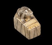 19TH C. JAPANESE IVORY NETSUKE