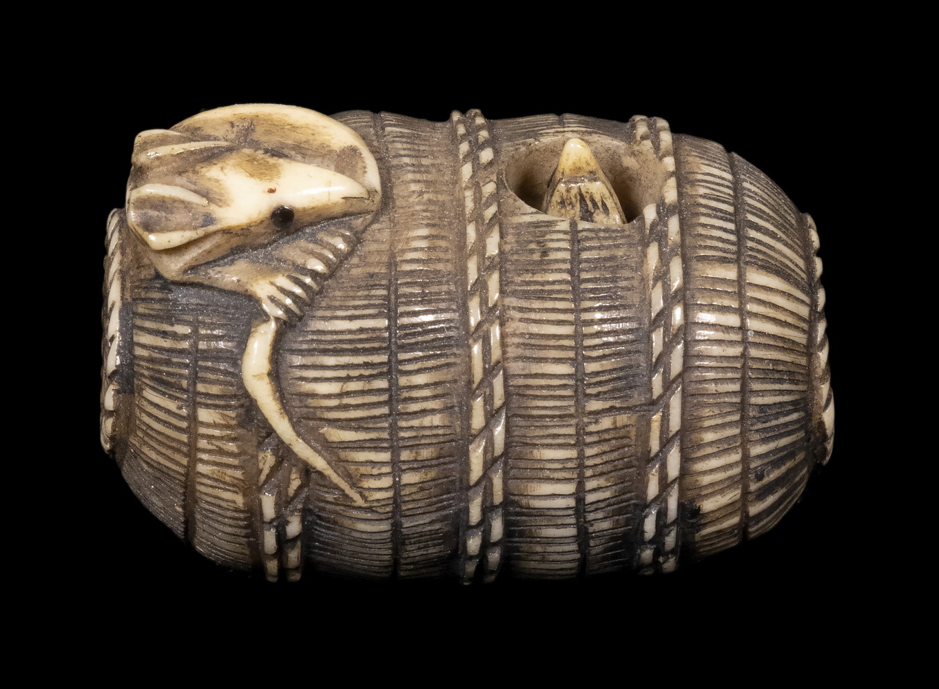 19TH C. JAPANESE IVORY NETSUKE,