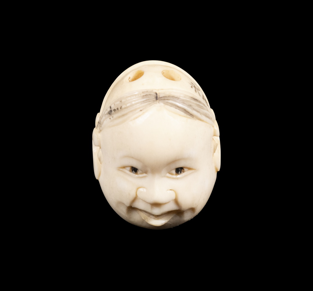19TH C. JAPANESE IVORY NETSUKE,