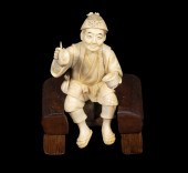 19TH C. JAPANESE IVORY OKIMONO