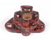 19TH C. JAPANESE LACQUERED WOO