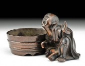 19TH C. JAPANESE MEIJI BRONZE