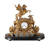 19TH C JAPY FRERES GILT METAL