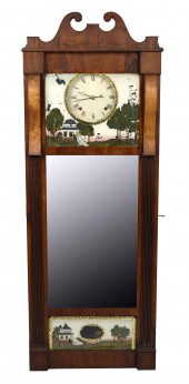19TH C. JOSEPH IVES MIRROR CLO