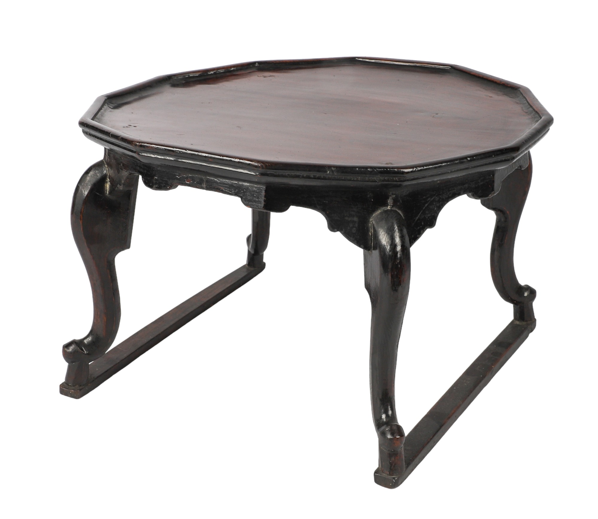 19th C Korean 12-Sided Soban Table,